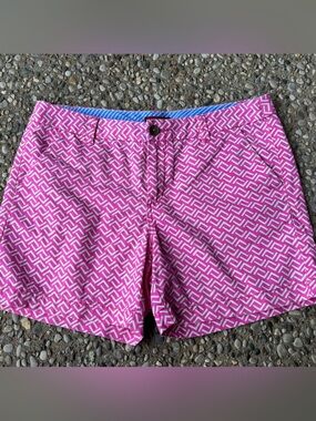 Merona Pink Geometric Print Shorts